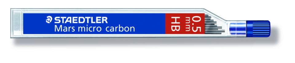 Staedtler Mars Mechanical Pencil Leads HB 0.5mm Tube 12