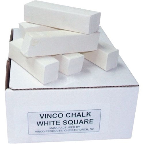 Vinco Giant / Jumbo Square Chalk White Pkt36
