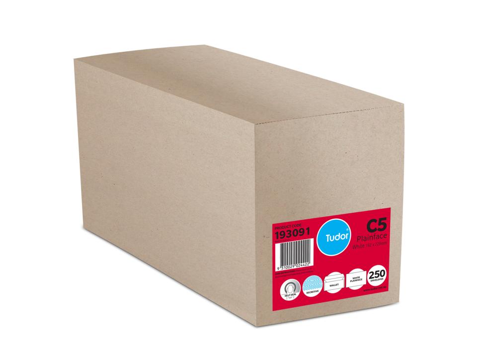 Candida Banker Envelope Self Seal 8112 C5 162mm x 229mm White Box of 250
