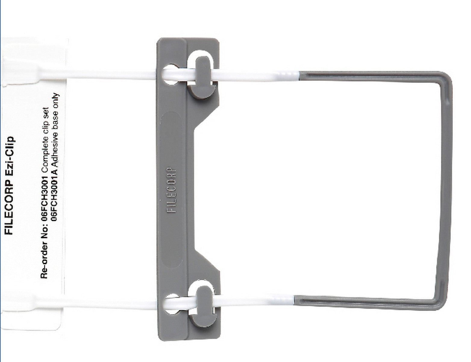 Filecorp E Zi 3 Part Clip, Box of 100