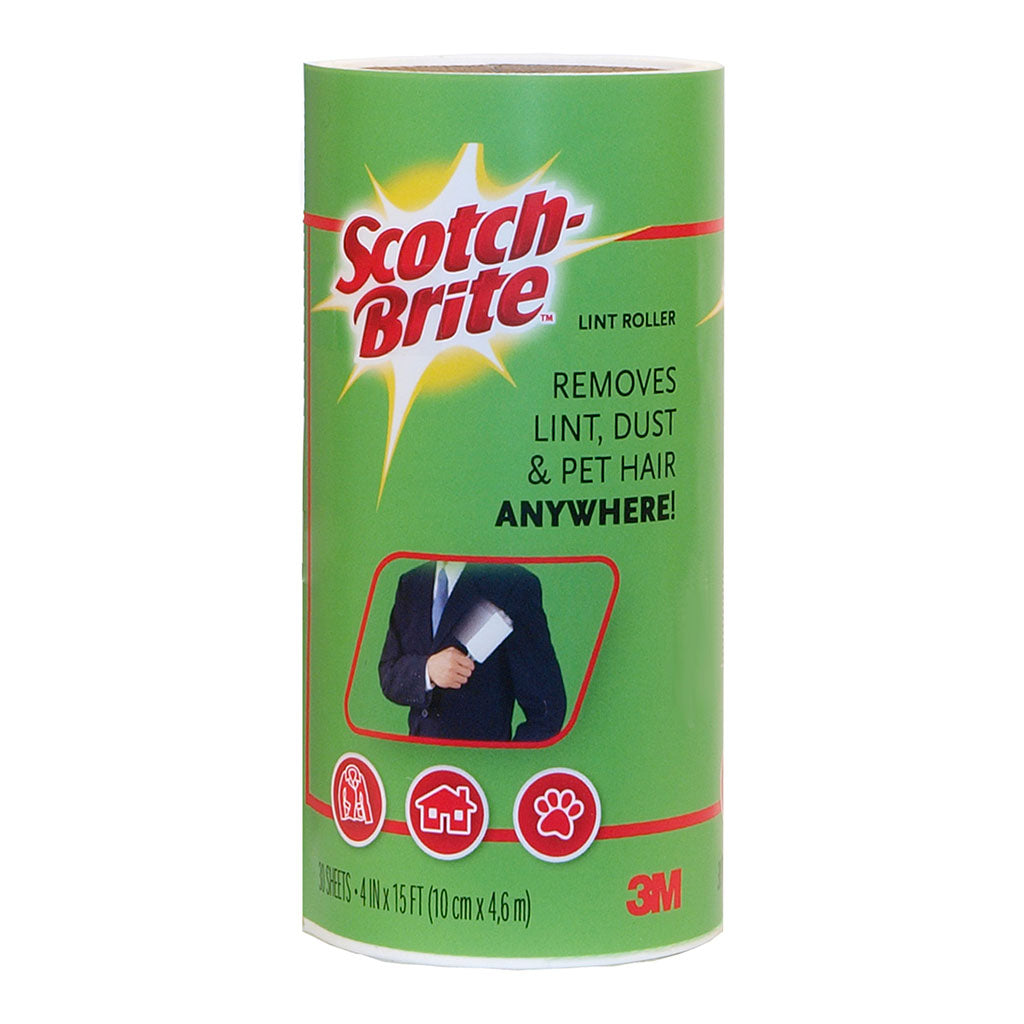 Scotch Lint Roller Refill 836RP-30 30 Sheets