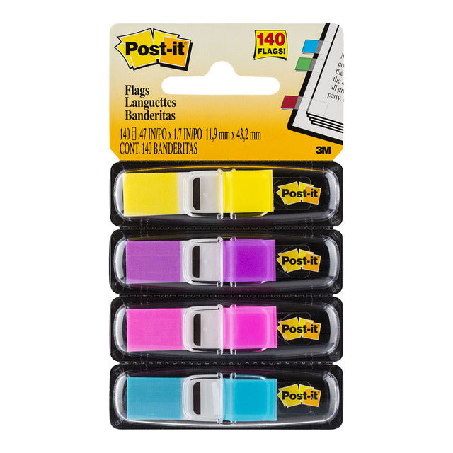 Post-it Flags 683-4AB 12x43mm Bright Pack of 4