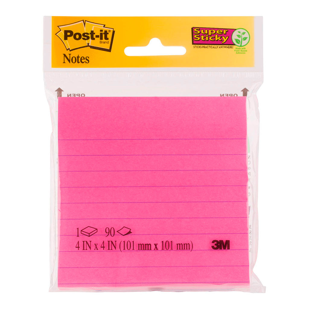 Post-it Jaipur/Capetown Lined Notes 4490-SSMX 101mmx101mm
