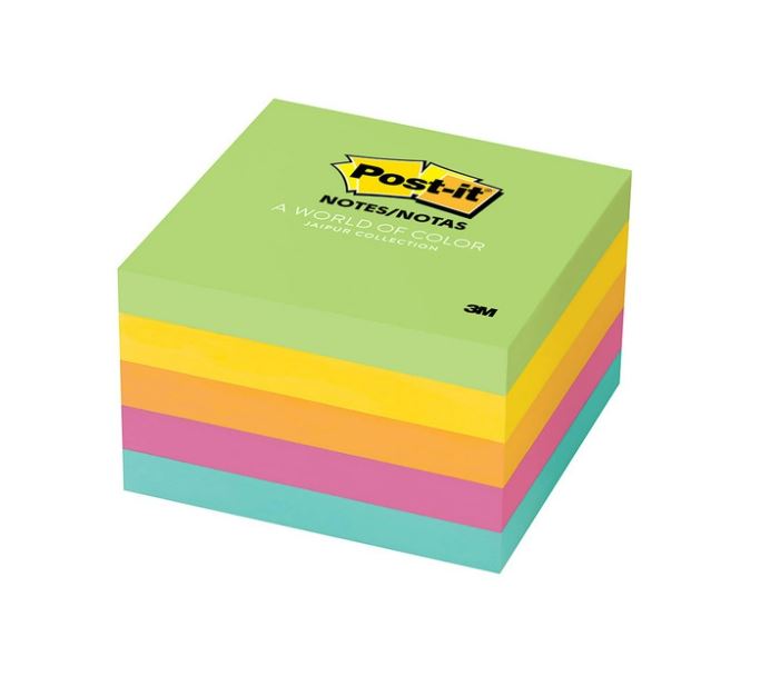 Post-it Notes 654-5UC 76x76mm Jaipur, Pack of 5