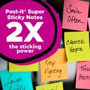 Post-it Super Sticky Notes 654-SSPK 76x76mm Assorted Pad