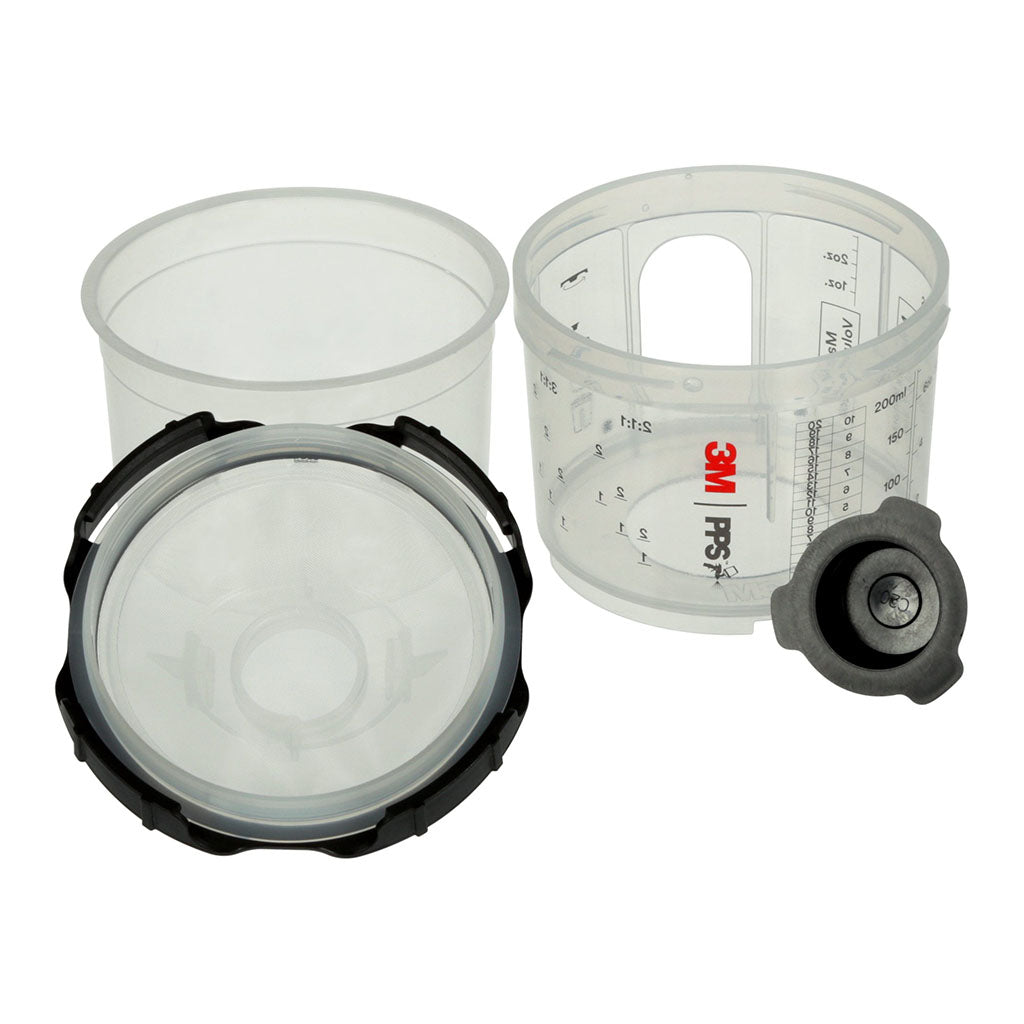 3M PPS 2.0 Spray Cup System Kit 26114 Mini 200ml 200mic