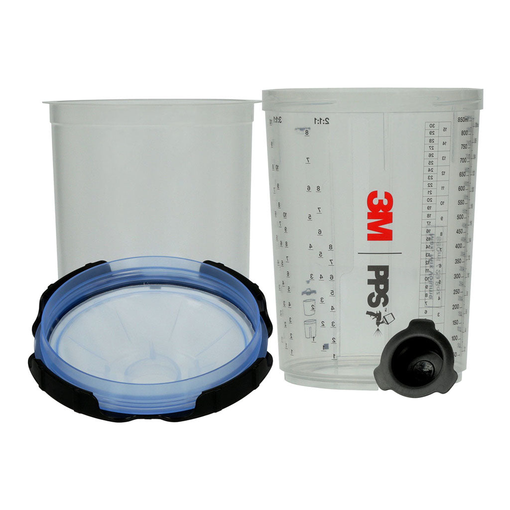 3M PPS 2.0 Spray Cup System Kit 26325 Large 850ml 125mic