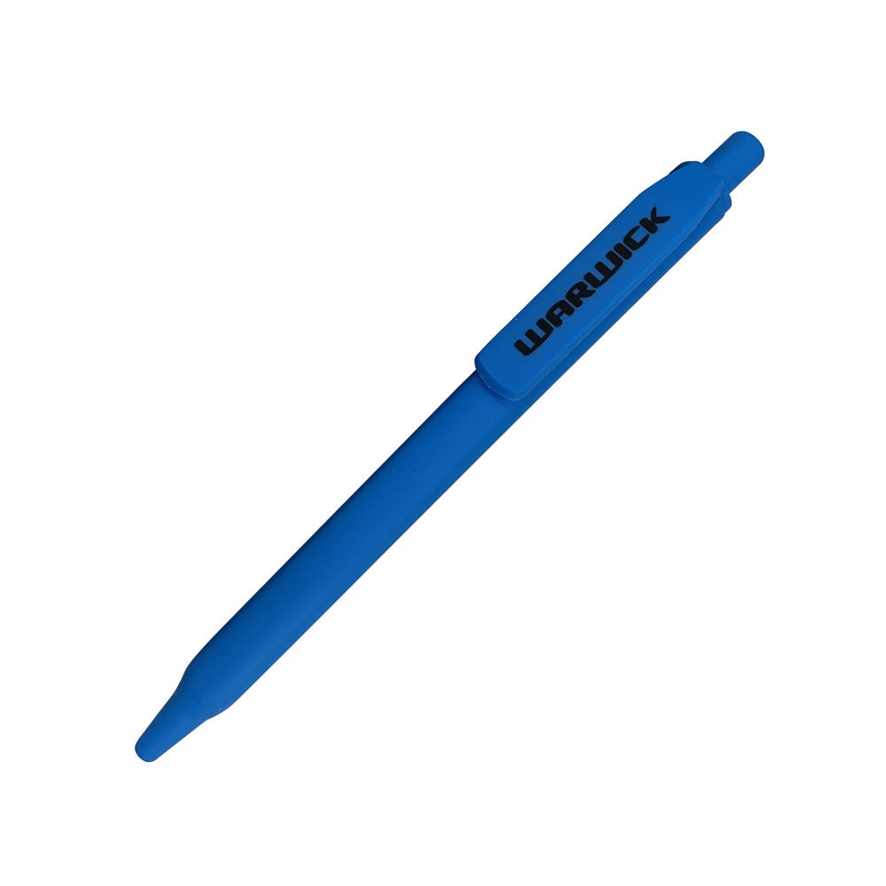 Warwick Pen Ballpoint Blue Retractable Medium Tri Barrel Box 12