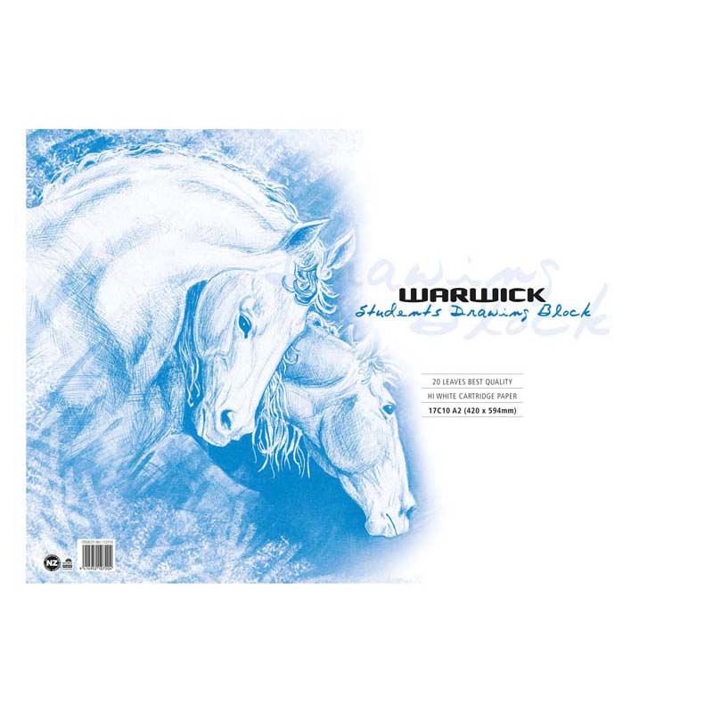 Warwick Drawing Refill 17c10 A2 20 Leaf Punched 120gsm