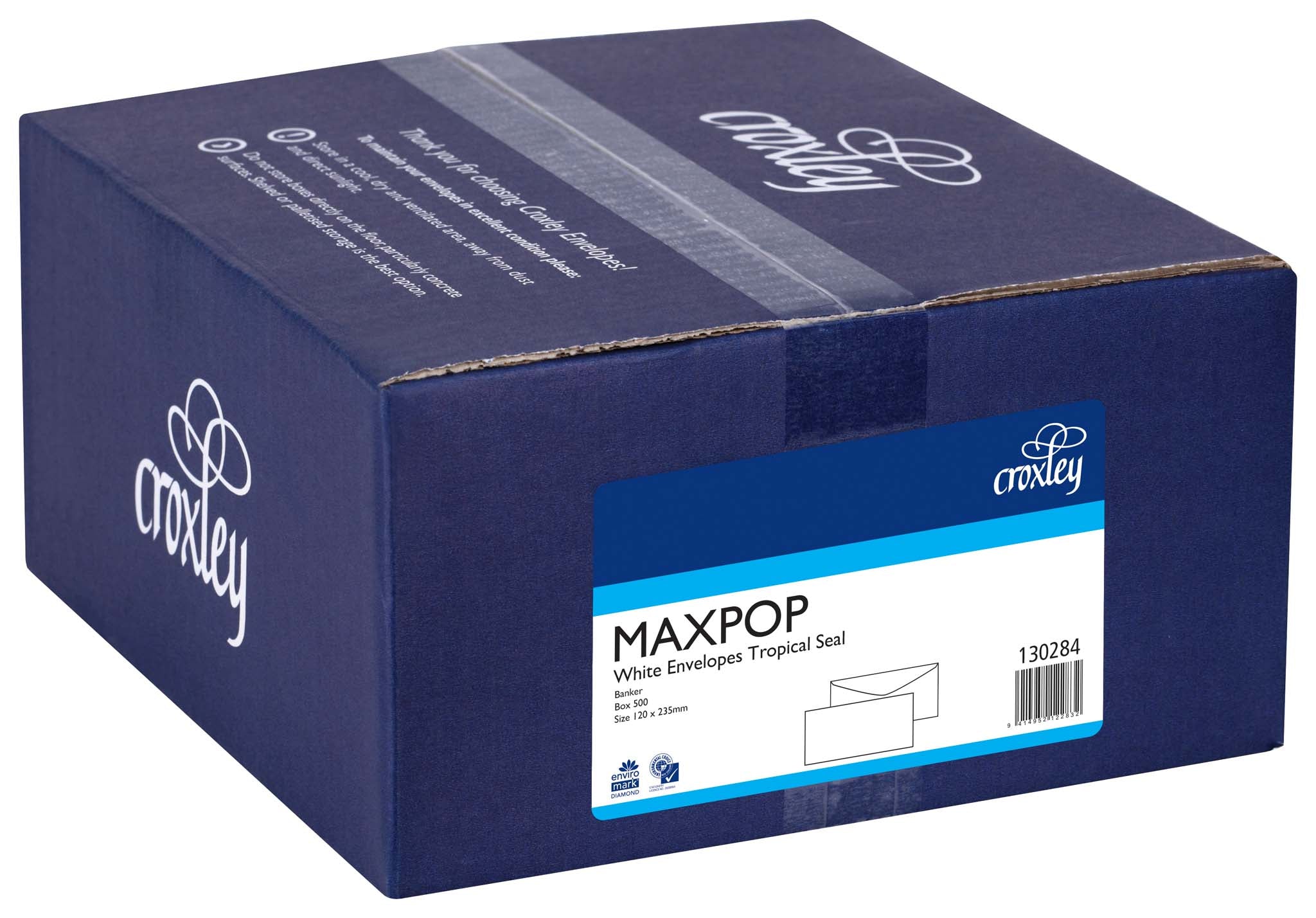 Croxley Envelope Maxpop Tropical Seal Box 500