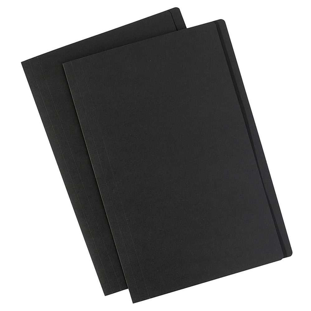 Avery File Folder Black 250gsm Foolscap FSC Mix Credit Pack 10