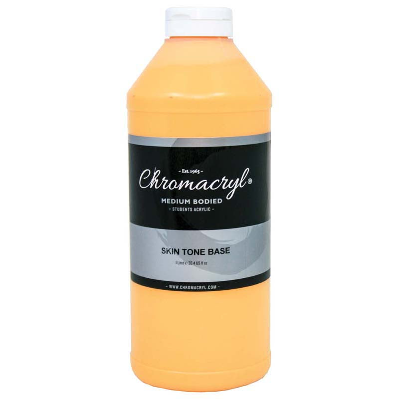 Chromacryl Acrylic Paint Student 1 Litre Skin Tone Base