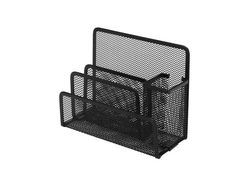 Esselte Mesh Desk Organiser Black
