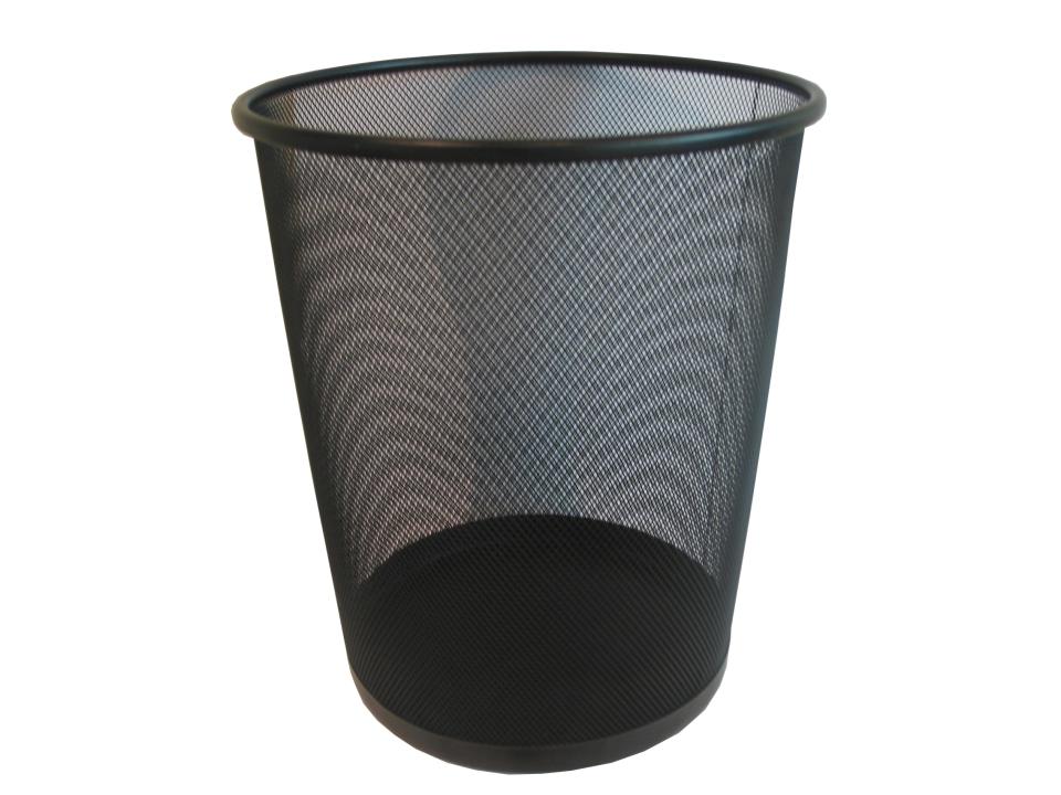Esselte Mesh Waste Bin Black