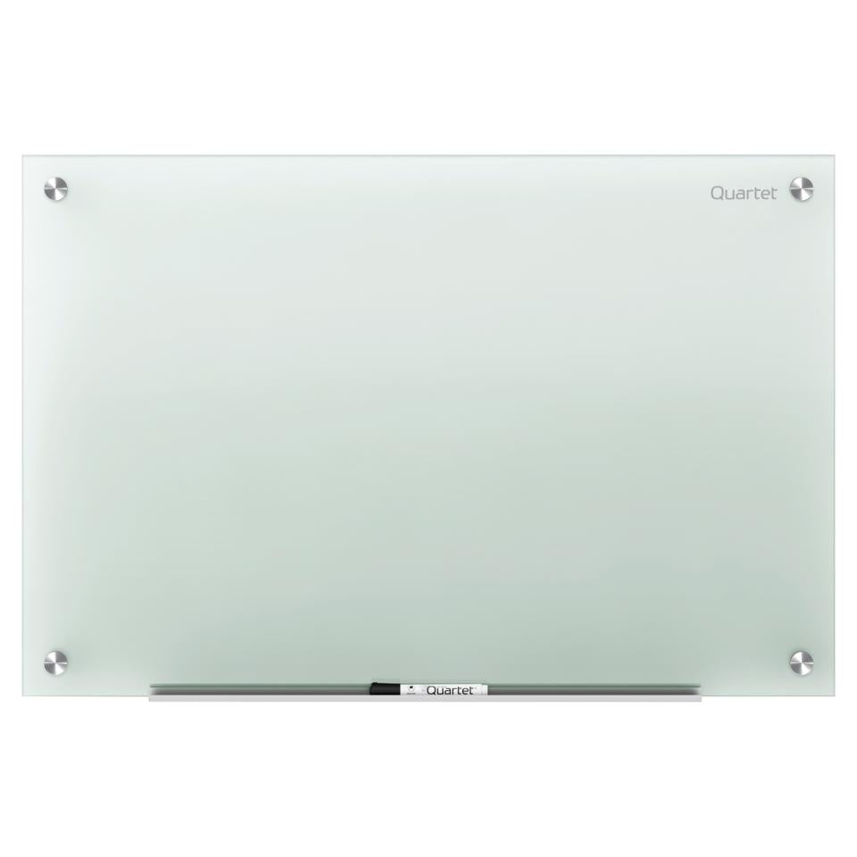 Quartet Infinity Glass Board 1220 x 1810mm Frosted