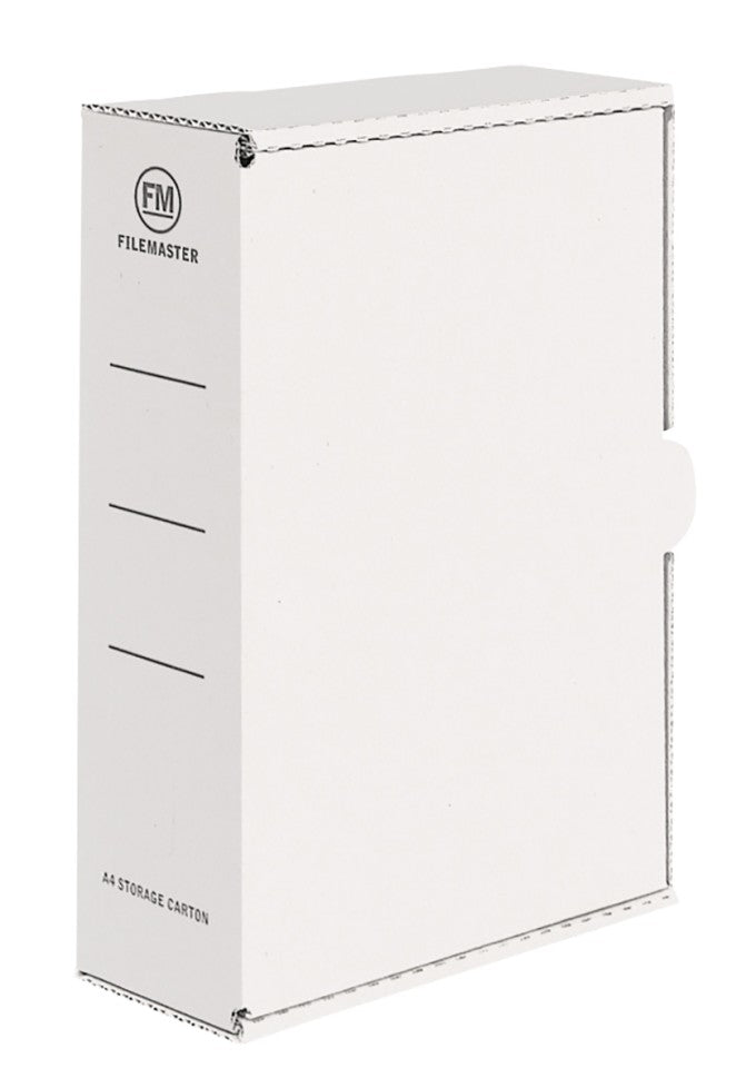 Fm Storage Carton A4 333X255X90mm White
