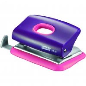 2 Hole Punch Rapid Fc10 Funky Dual Colour Purple/Pink 10 Sheet