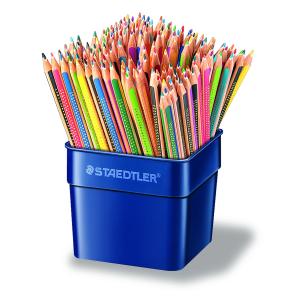 Staedtler Triangular Pencil Assorted Colours Pack 144