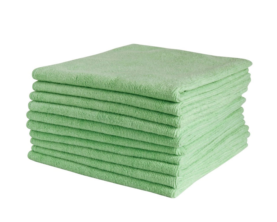 Green Microfibre Cloth