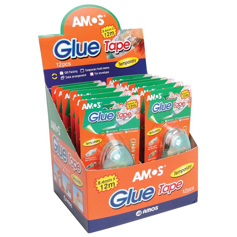 Amos Glue Roller Temporary 12mx8.4mm