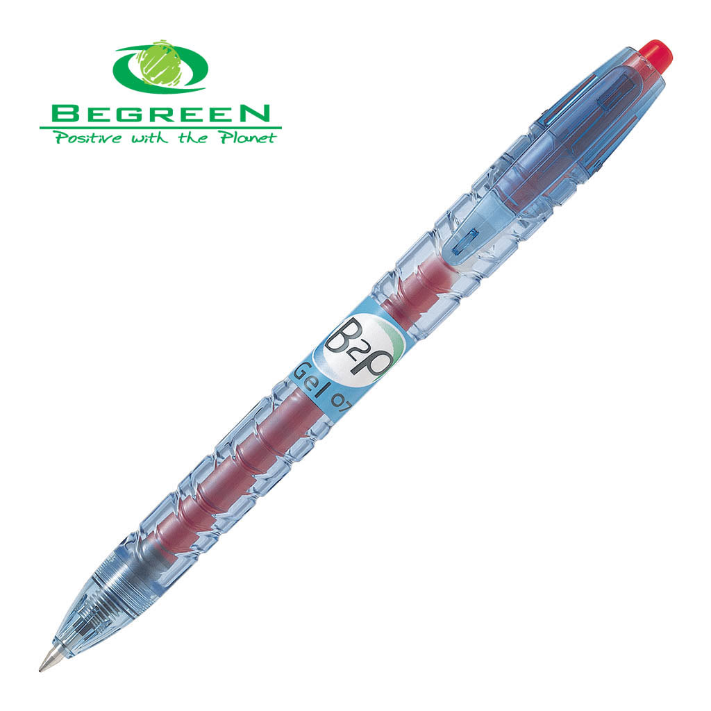 Pilot Bottle 2 Pen Red 0.7Mm Tip (BL-B2P-7-R-BG)
