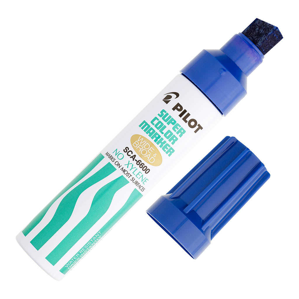 Pilot Permanent Marker Jumbo Chisel Tip Blue (SCA-6600-L)
