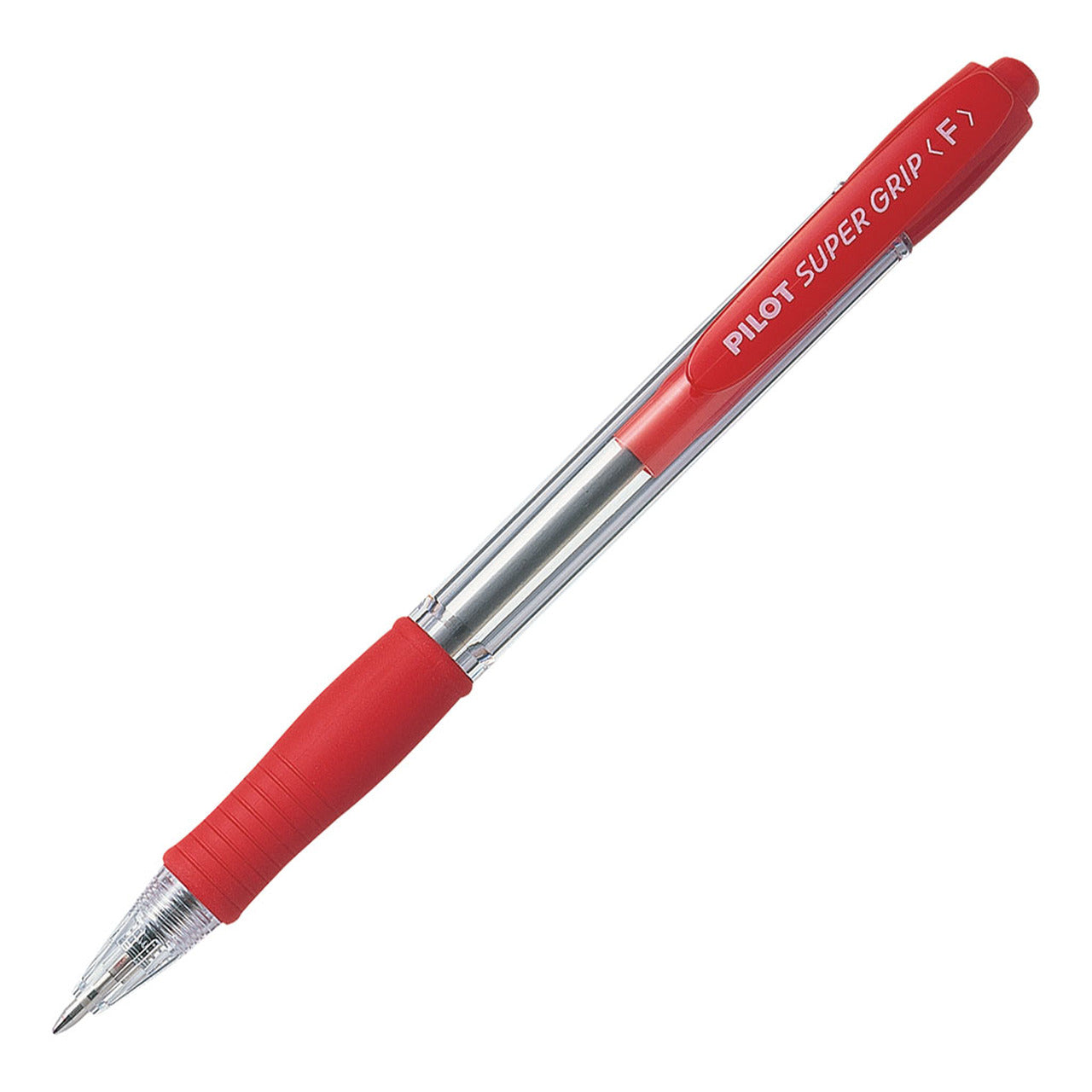 Pilot Super Grip Ballpoint Fine Red (BPGP-10R-F-R-R), Box of 12