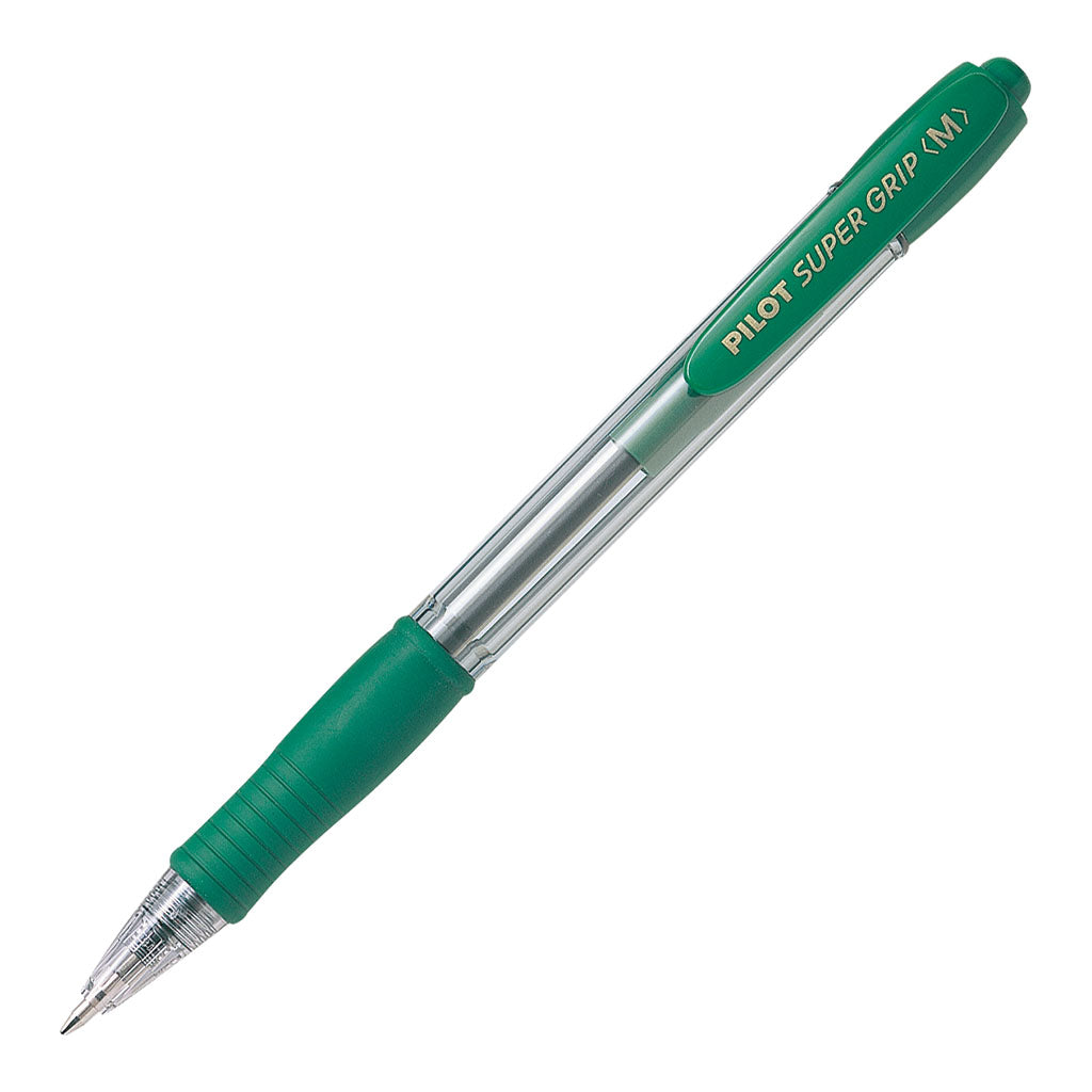 Pilot Super Grip Med Green (BPGP-10R-M-G)