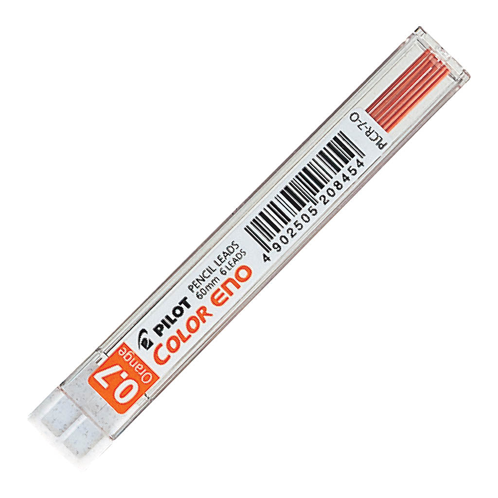 Pilot Colour Eno Mechanical Pencil HB Coloured Leads 0.7mm Orange (PLCR-7-O)