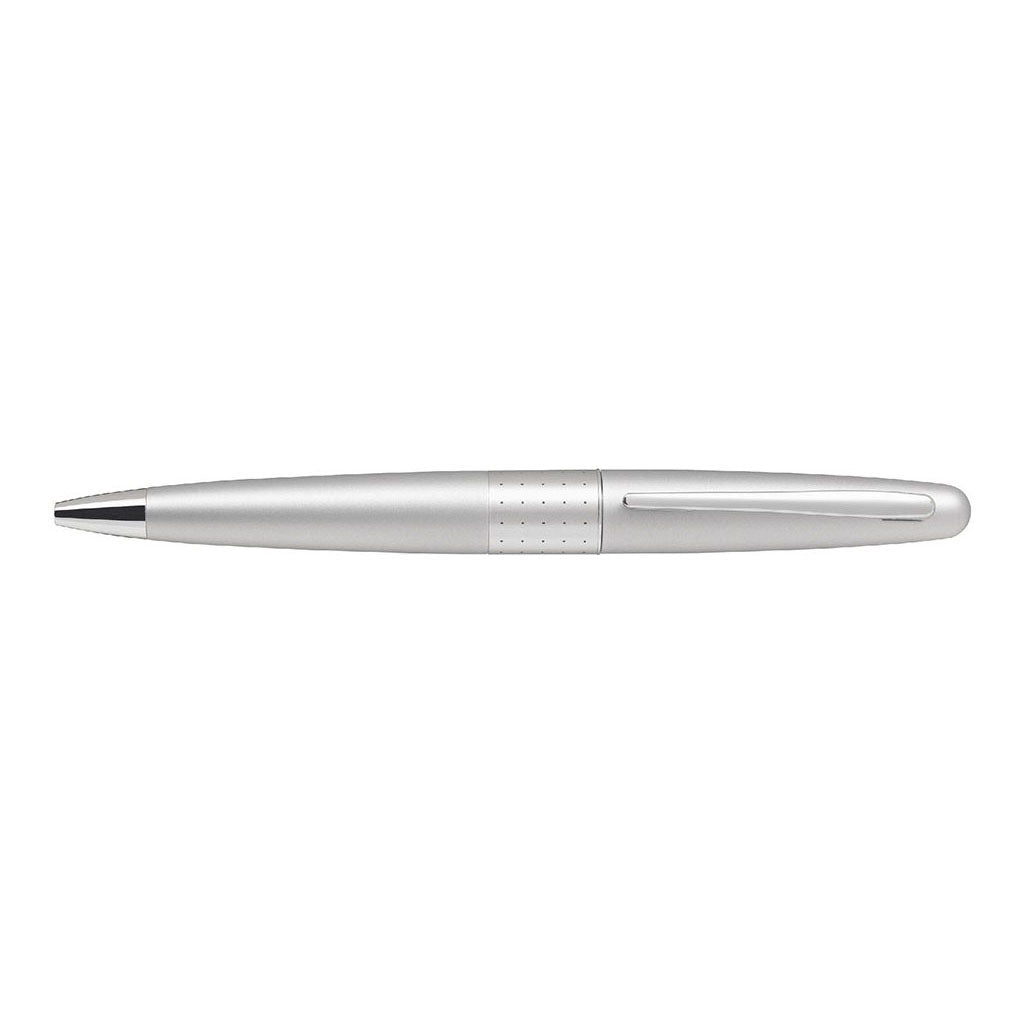 Pilot MR1 Ballpoint Pen Medium Silver (BP-MR1-M-SID-L) with Gift Box