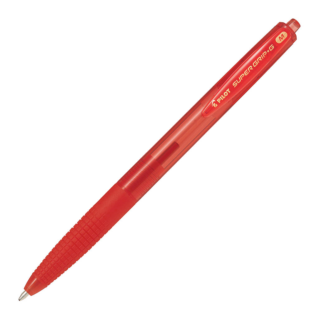 Pilot Super Grip G Retractable Medium Red (BPGG-8R-M-RR)