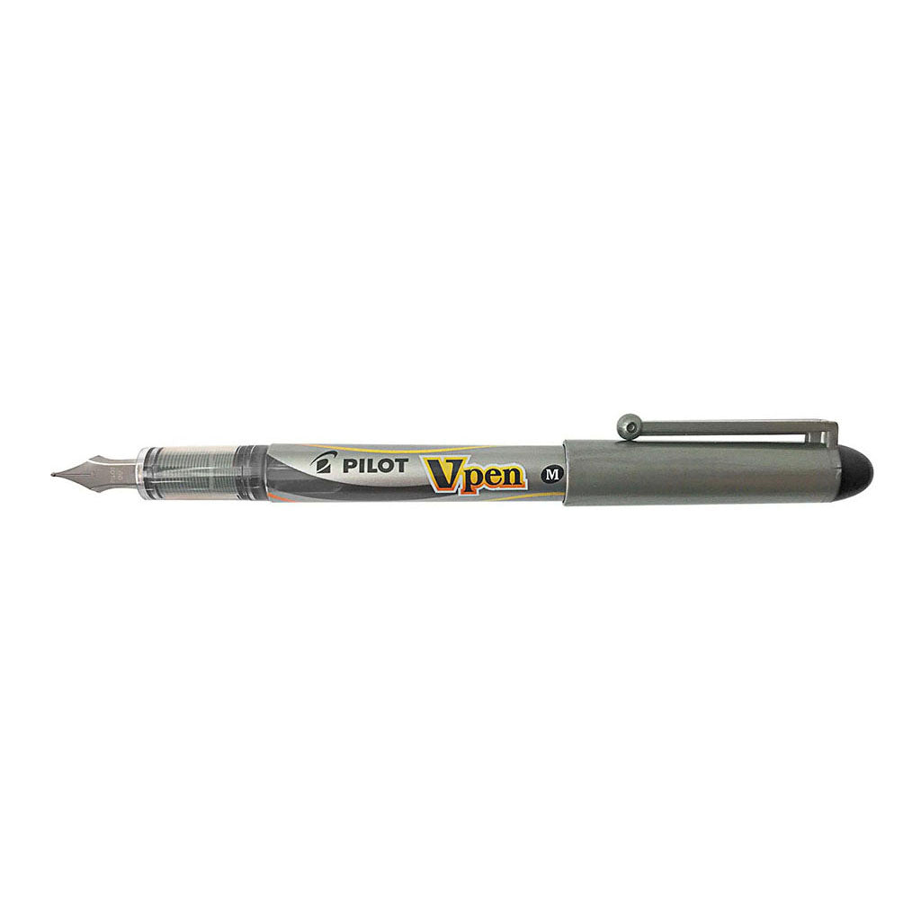 Pilot V Pen Fountain Medium Black (SVP-4M-B)