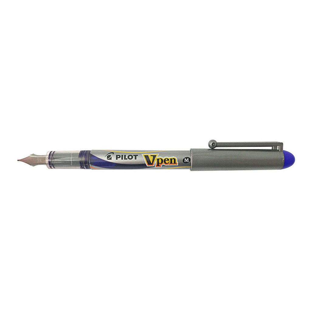Pilot V Pen Fountain Medium Blue (SVP-4M-L)