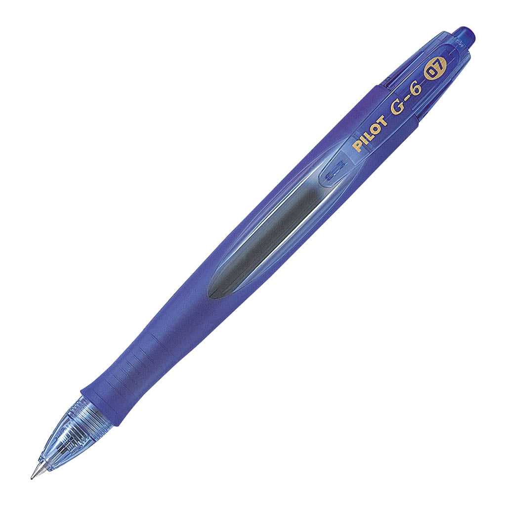 Pilot G6 Retractable Fine Blue (BL-G6-7-L)