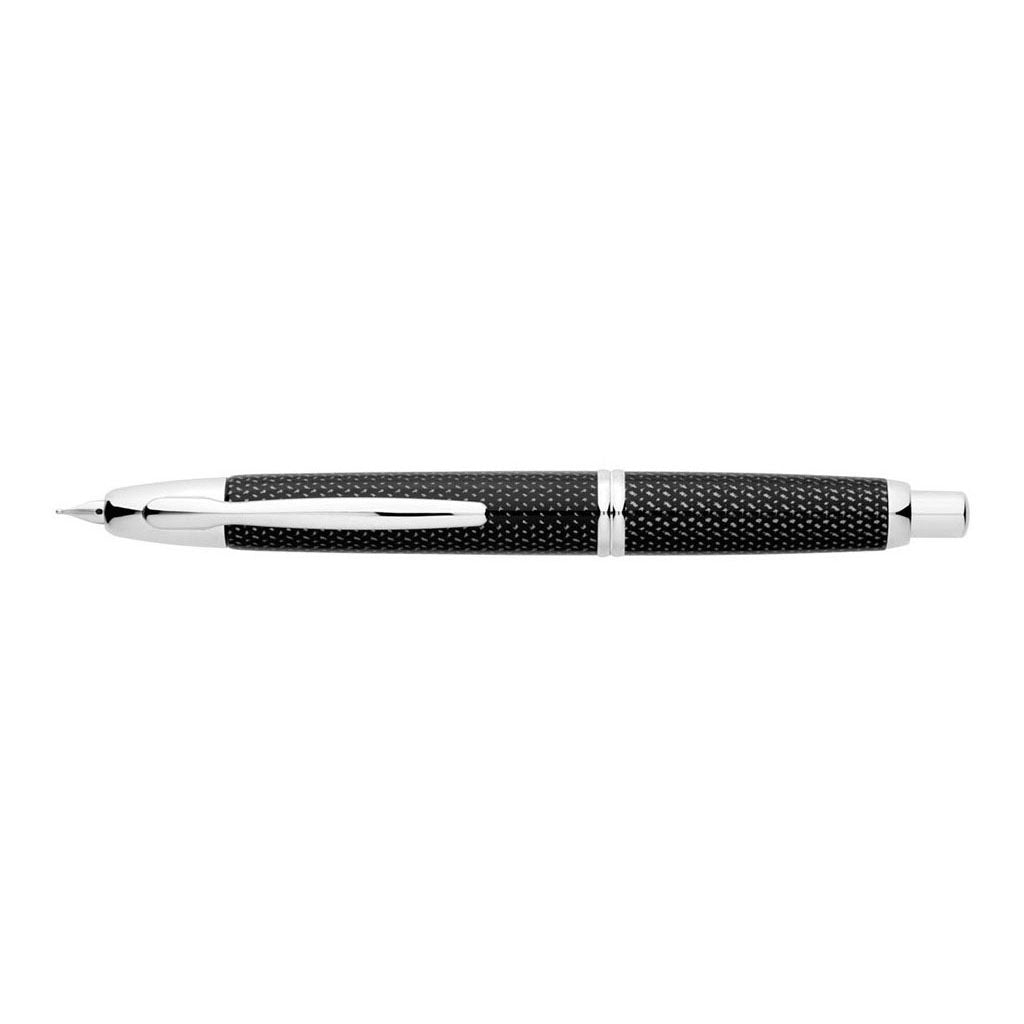 Pilot Capless Splash Black FountainPen Medium(FC-1500RRRK-M-B)