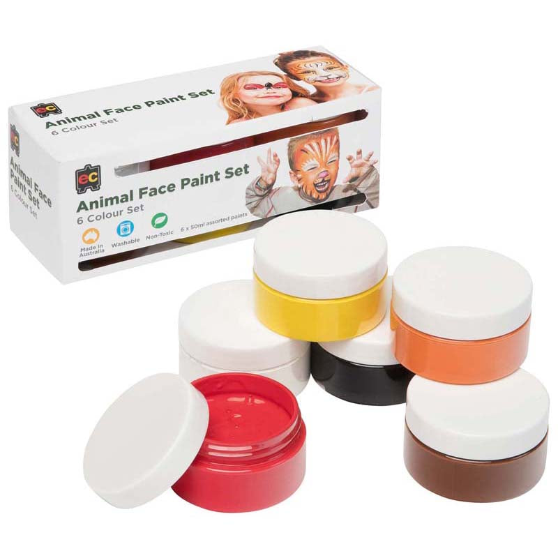 EC Animal Face Paint Set 6