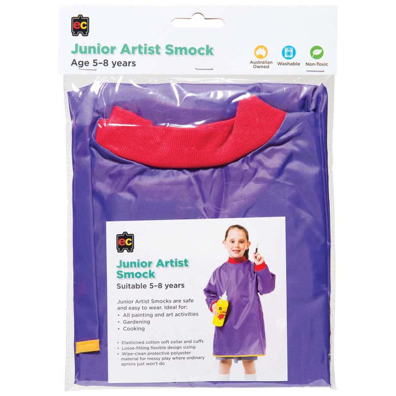 EC Smock Junior 5-8 Years Purple