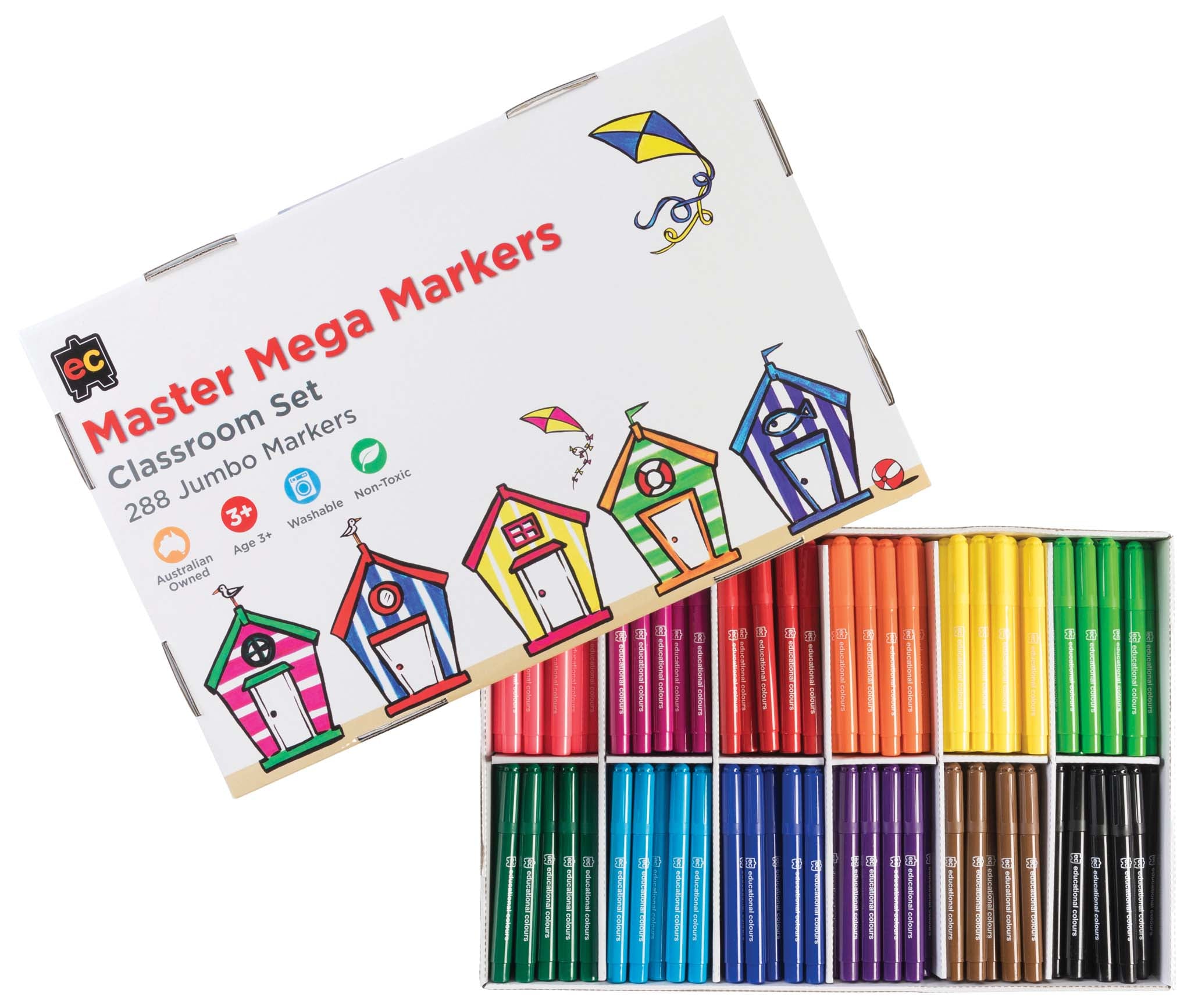 EC Master Mega Markers Box 288