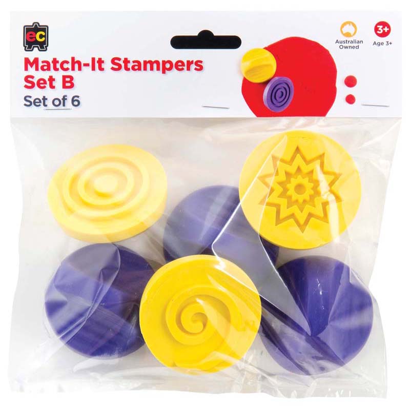 EC Stamper Match It Set B Pack 6