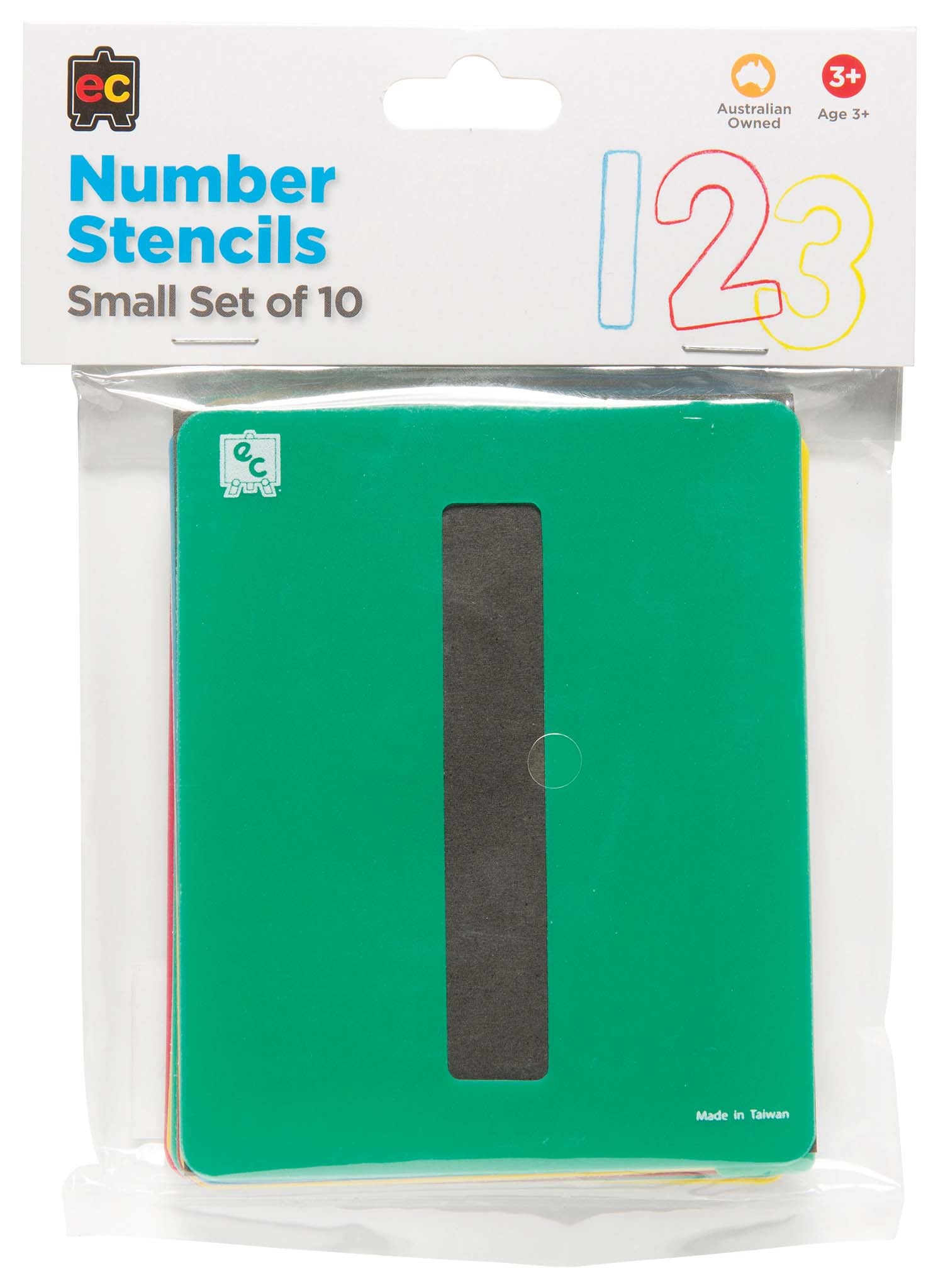 EC Stencil Set Numbers 0-9
