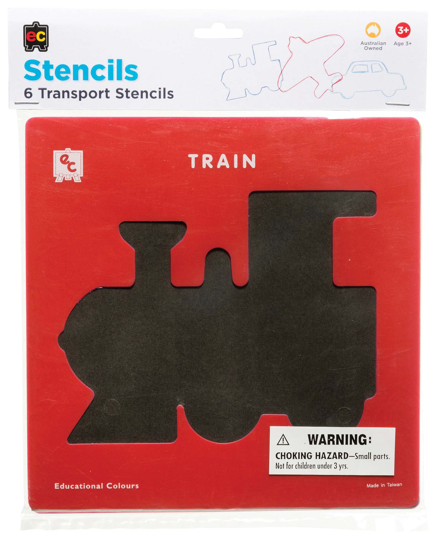 EC Stencil Set Transport Set 6