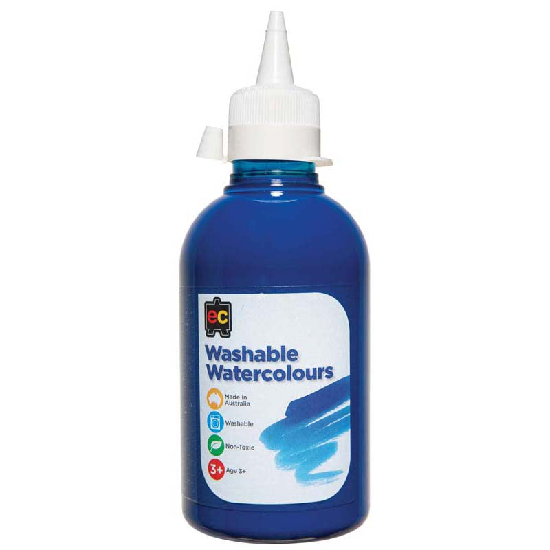 EC Paint Washable Watercolours 250ml Blue