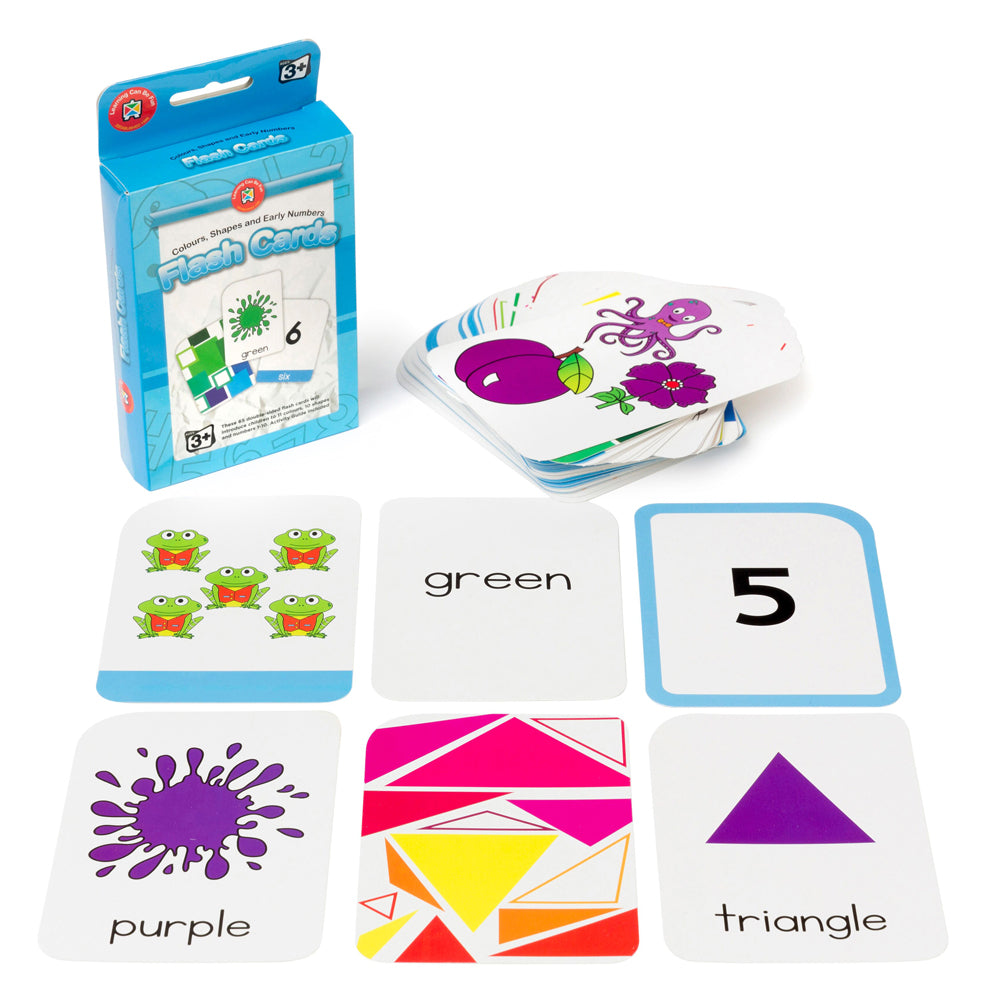 LCBF Flashcards Colour Shape Early Numbers Pack 62
