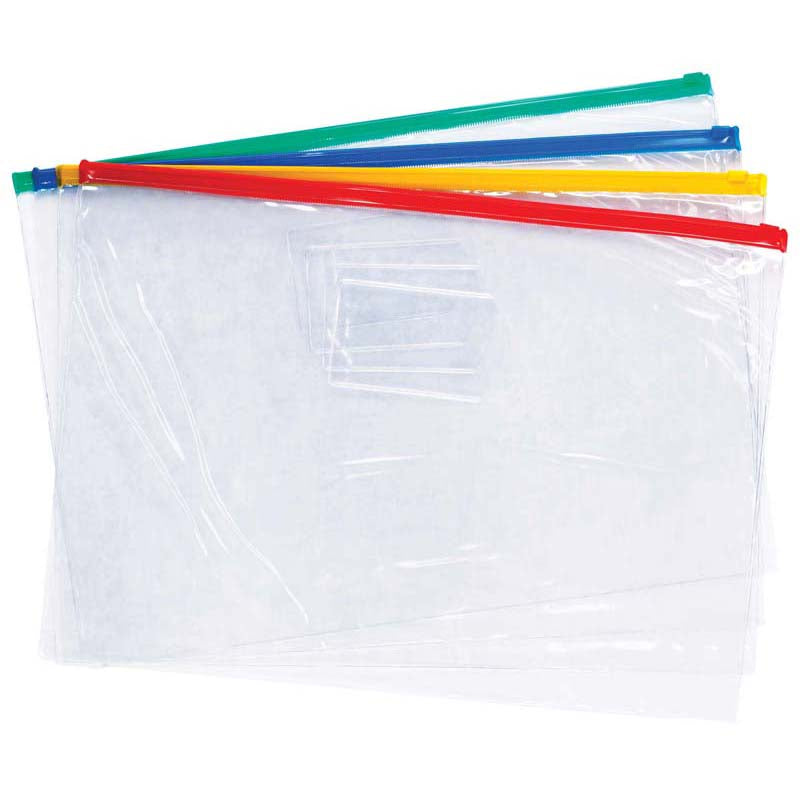 FM Data Wallet A3 Clear PVC