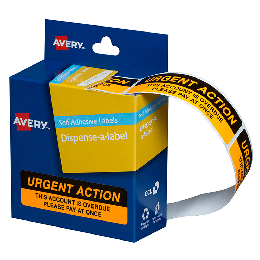 Avery Label Dispenser DMR1964R2 Urgent Action