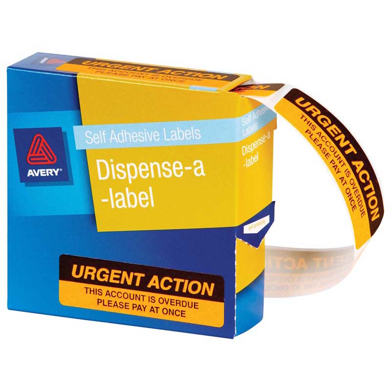 Avery Label Dispenser Dmr1964r2 Urgent Action