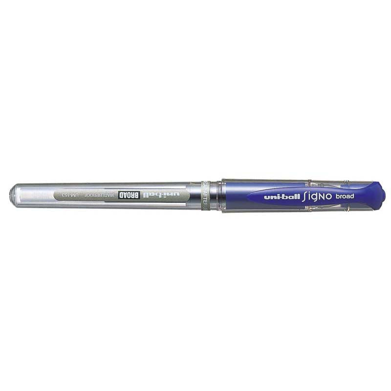 Uni Pen Signo Um153 Blue Broad