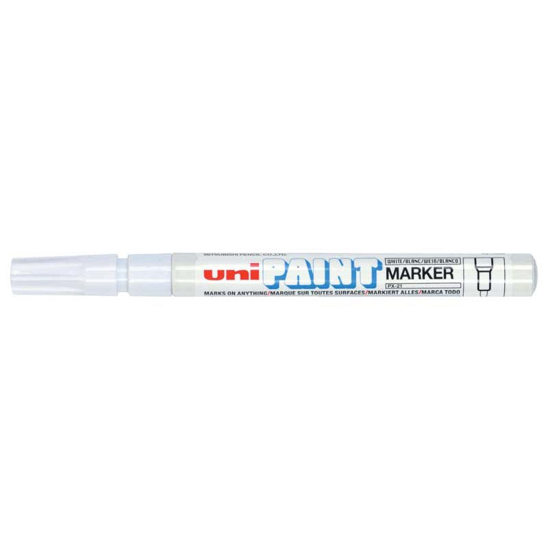 Uni Marker Paint Px21 Fine White 0.8mm-1.2mm