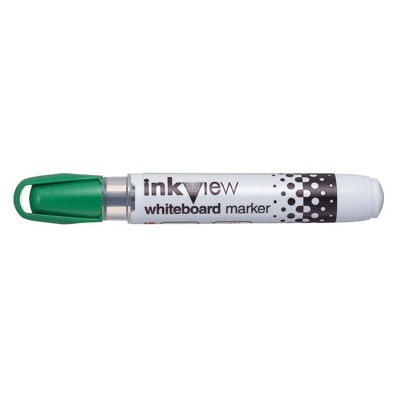 Uni Whiteboard Marker Green Pwb202 Bullet Tip Inkview
