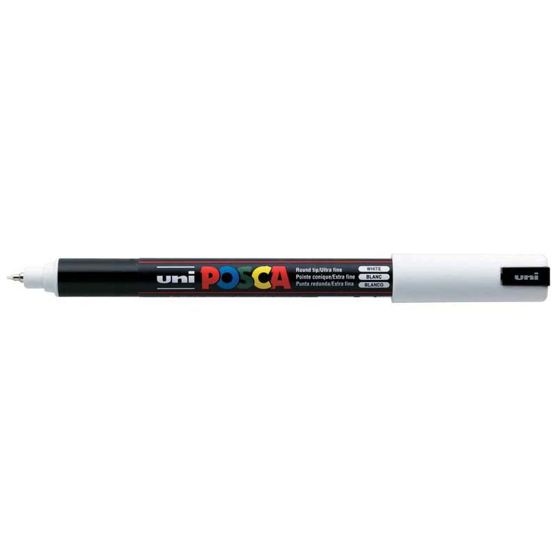 Uni Posca Marker White 0.7mm Ultra Fine